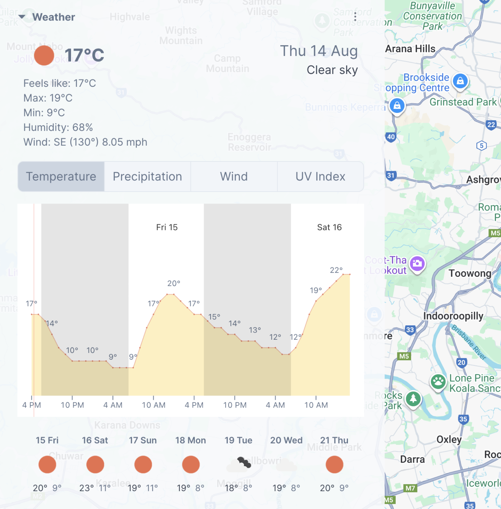 Weather Impact Map